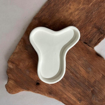 Concrete Trinity Trinket Tray, 23x8.5x2 cm (200g)