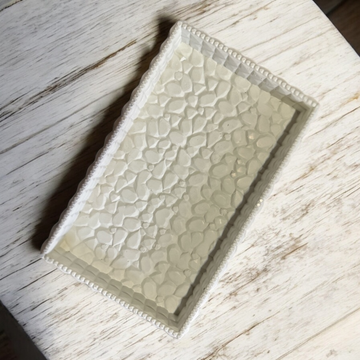 Concrete Stone Tray - Rectangle, 17.5x10.5x2.5 cm (300g)