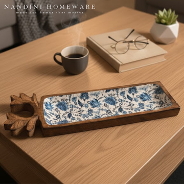 Wooden Stag Serving Tray