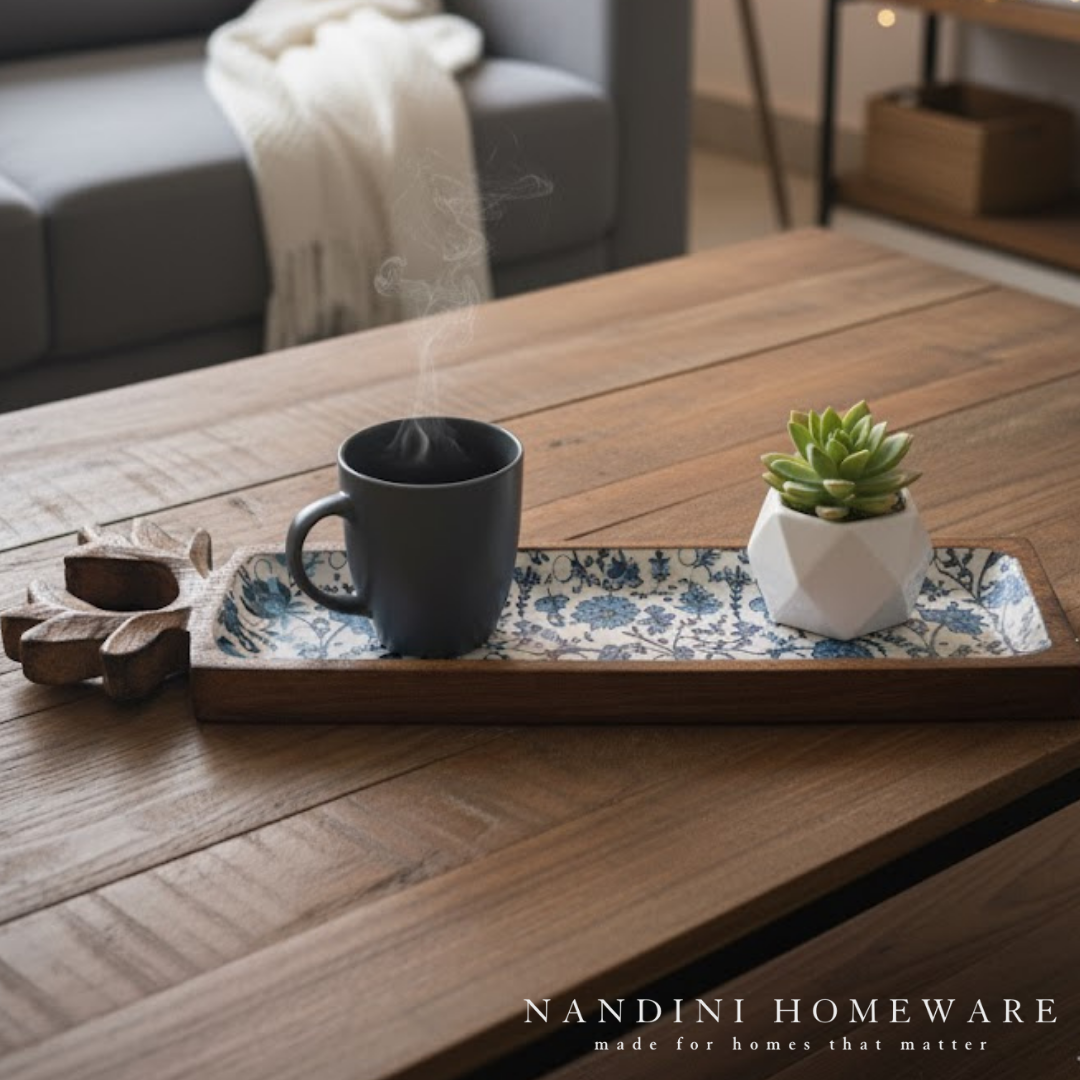 Wooden Stag Serving Tray