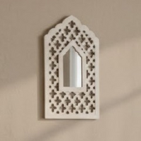 Wooden Jharokha with Mirror